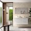 Mueble de baño Silane suspendido 4 cajones doble seno 120 cm de Salgar
